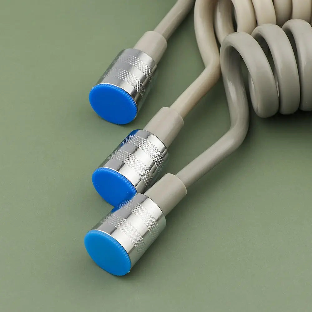 Flexible Anti-wrap Telephone Line Style Bath Sprayer Connect Pipe Spring Shower Hose Toilet Bidet Water Plumbing