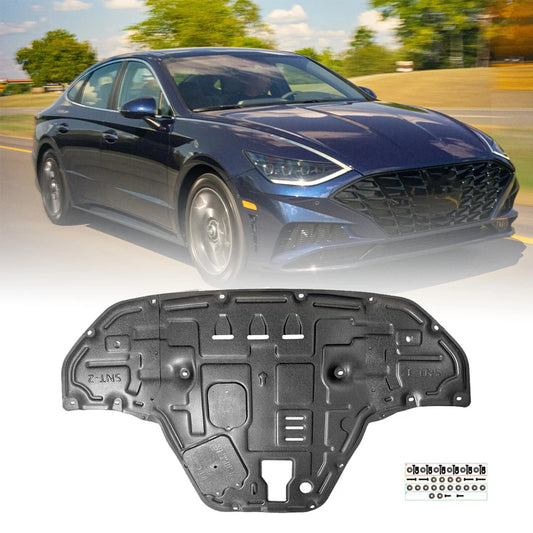 1 PCS New Car Front Engine Under Cover Splash Shields Durable For Hyundai Sonata 2020-2023 High Quality Car Fender Accessories