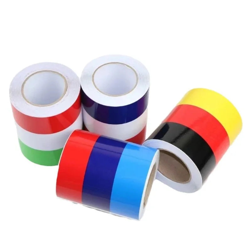 1M Pesonalized Car Sticker ThreeColored For Germany Italy French Russia National Flag Sticker Body Vinyl Decal  Styling Stickers