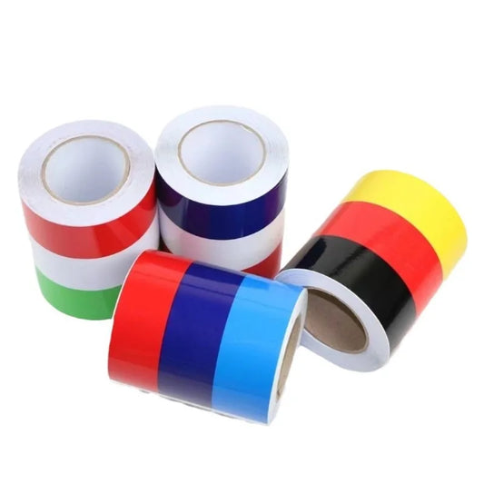1M Pesonalized Car Sticker ThreeColored For Germany Italy French Russia National Flag Sticker Body Vinyl Decal  Styling Stickers