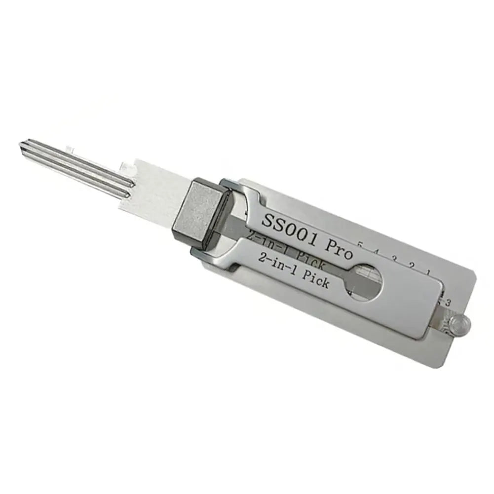 2-in-1 Stainless Steel Key Decoder Precision Hook And Pickup Hand Tool Lock Decoder Maintenance Repair Kit