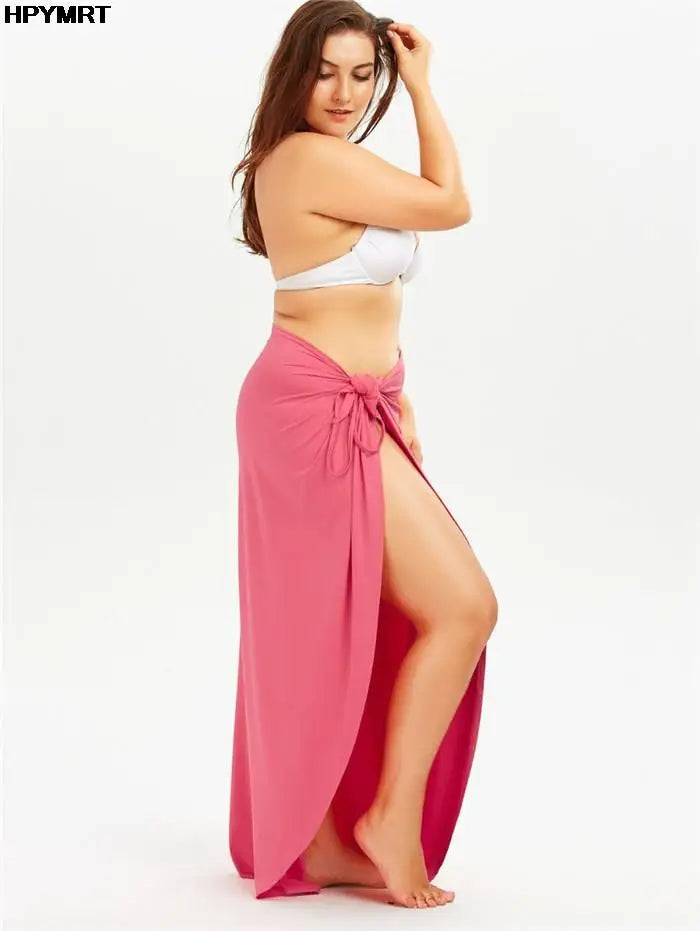 Women's Solid Color Halter Suspender Dress – Loose Sleeveless Beach Dress | S–5XL (7 Colors)