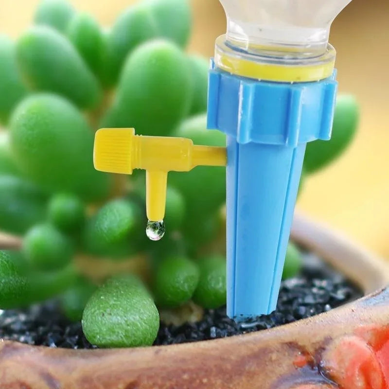 10-Piece Adjustable Drip Irrigation System – Automatic Plant Watering for Balcony, Pots & Garden