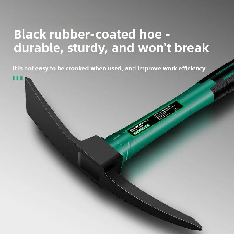 Multifunctional Garden Pickaxe Tool – Durable Hoe, Rake & Pickaxe for Digging, Planting & Weeding