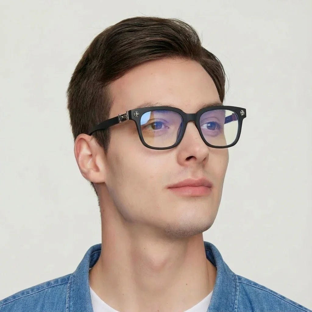Anti Blue Light Glasses — 2-Pack Square Computer Eyewear