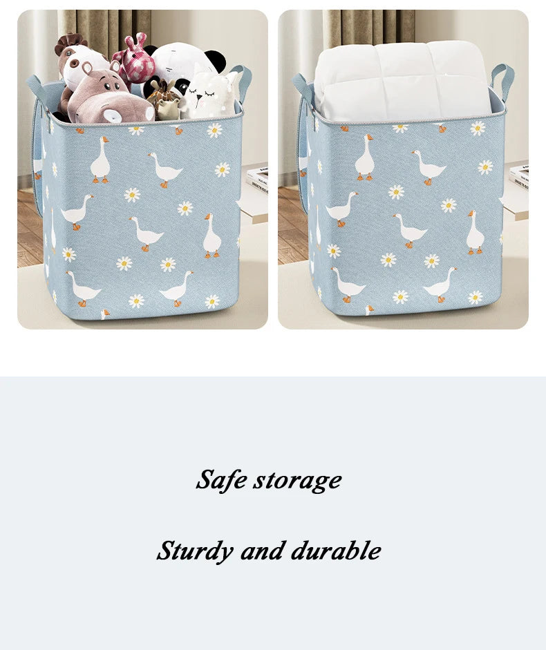 1Pc Pouch Storage Bag Waterproof Material High-Capacity Used To Store Daily Necessities Foldable  ﻿