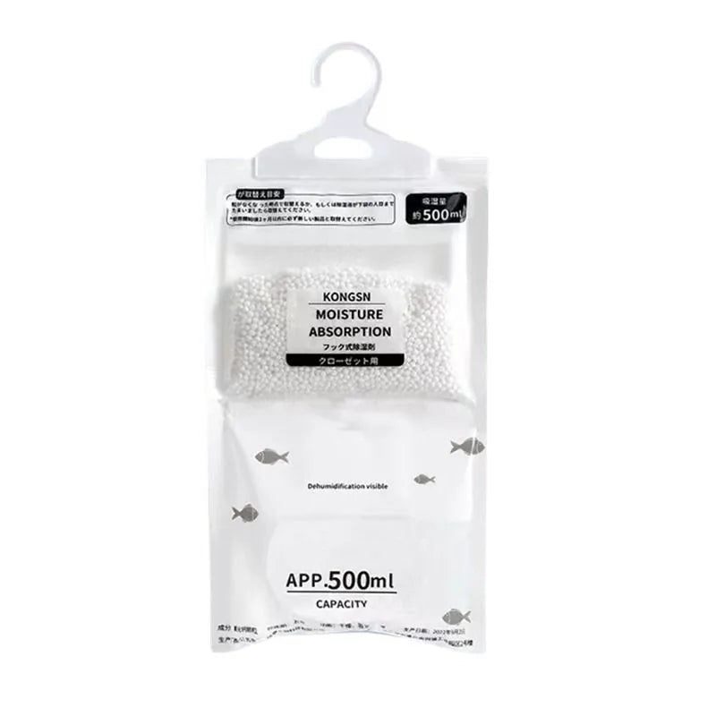 Hanging Dehumidification Bag Water Absorption Moisture-Proof Mildew-Proof Dehumidification Bag Household Desiccant Large Package