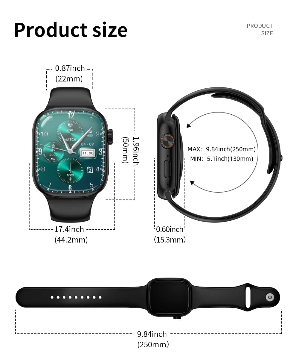VP49 5G Smartwatch S12 Plus 5G LTE Android 13.0 Smart Watch With 190° Rotating Camera GPS WIFI Compass Play Store Sim Card Slot