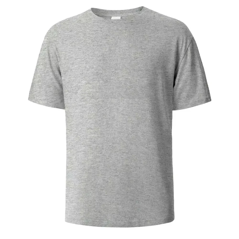 Heavyweight White T-Shirt — Pure Cotton Unisex Streetwear Tee
