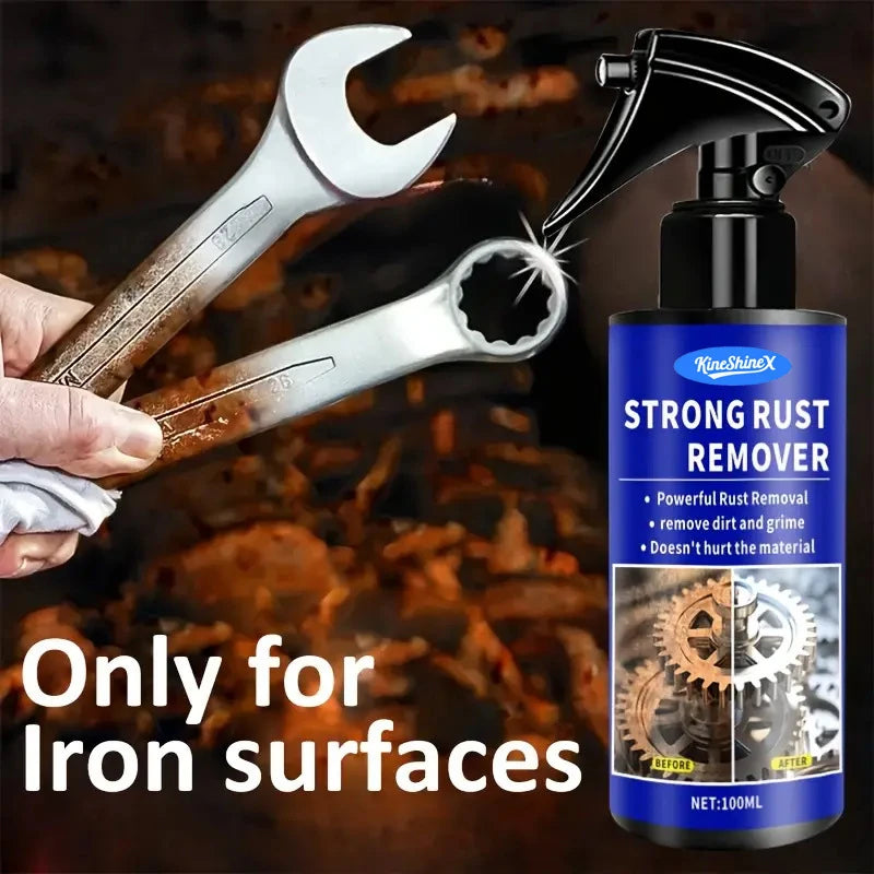 Automotive Rust Remover Spray – Fast-Acting Metal Derusting & Anti-Corrosion Lubricant | 100ml (1pc/3pc)