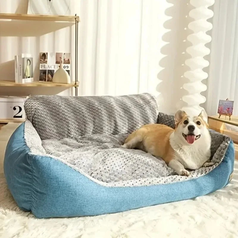 Extra Large Washable Dog Bed - Warm Quick-Dry Winter Mat – photo 3