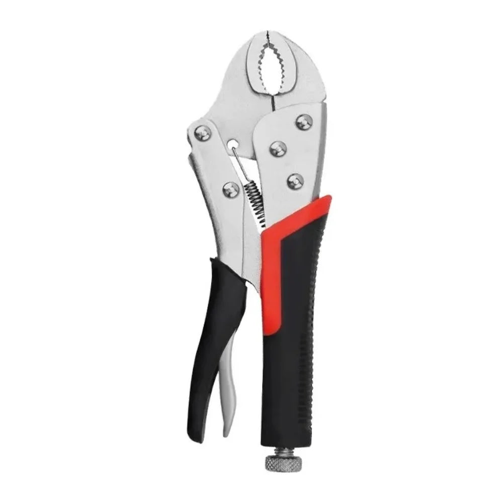 5 Inch Locking Pliers Set Curved Jaw Straight Long Nose Multi Function Welding Tool For DIY Repair Clamp Vise Grip