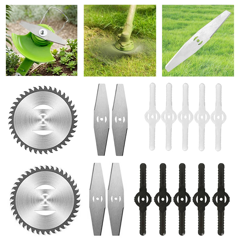 150MM Lawn Mower Blade — 4" Grass Trimmer Saw Blade, Alloy Steel Weed Cutter