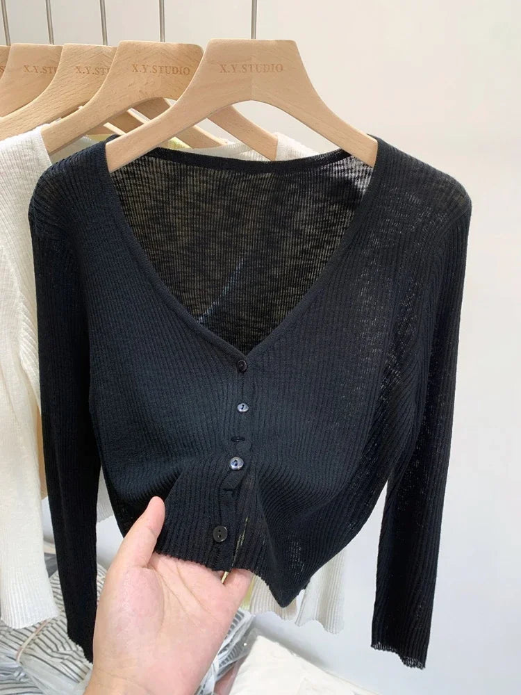 Women's lightweight sun-protection cardigan — view 12 of 20