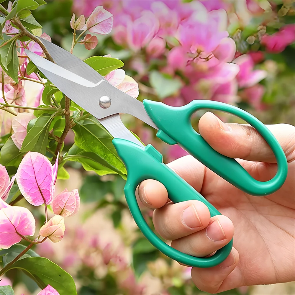 1/3PCS，Gardening Shears Flower Branch Scissors Stainless Steel Branch Scissor Flowers Shop Scissors Pruning Tool Garden Scissors