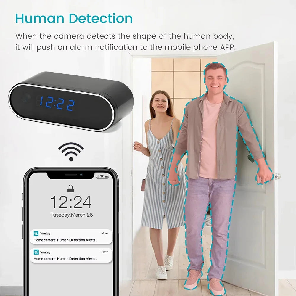 1080P WiFi Home Camera — Night Vision & Remote Viewing