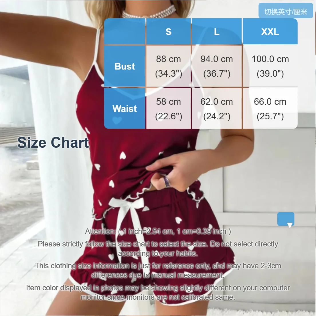 2026 Summer Pajama Set Large Size Vest Shorts Women's Suspenders Soft Casual Cute Printed Women pajamas set