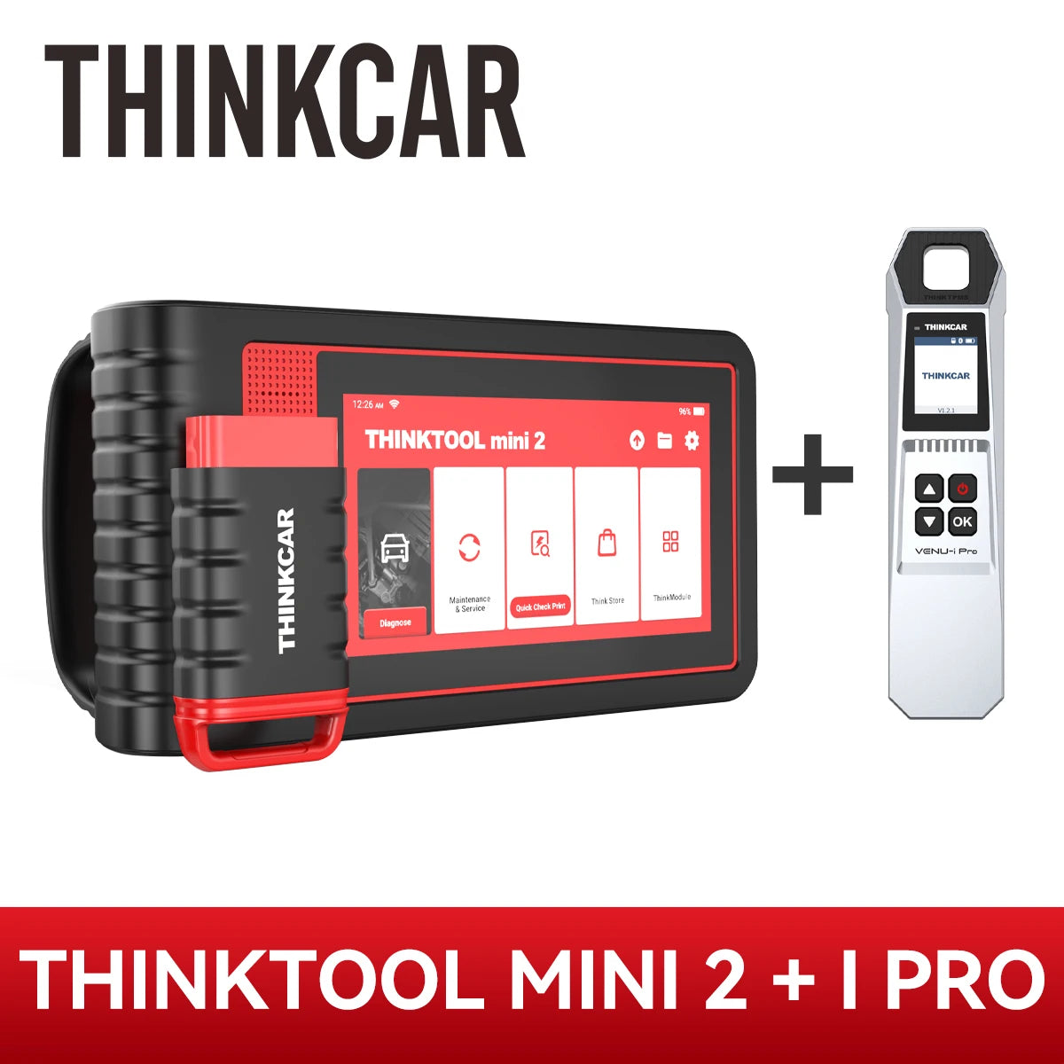 THINKTOOL MINI/MINI2 Car Scanner Auto All System Diagnostic Tool 28 Reset Scan Tool Bidirectional Control ECU Coding Code Reader