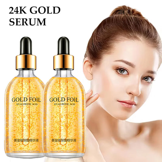 Gold-Effect Hyaluronic Acid Facial Serum