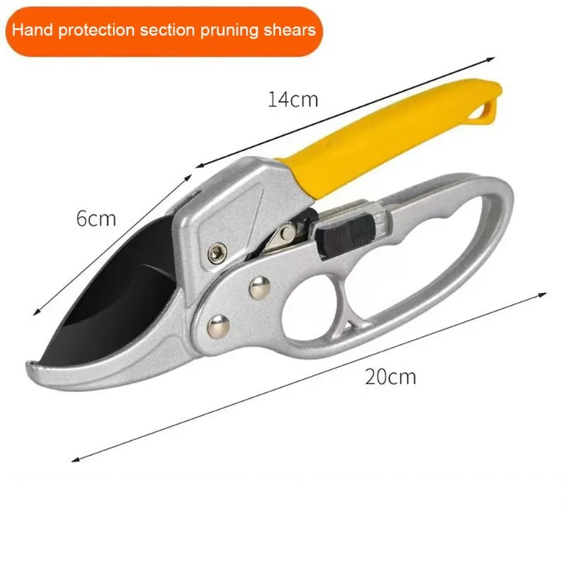 Ergonomic Pruning Shears SK5 Titanium-Plated Alloy Steel Quick Efficient Cuts Labor-Saving Spring  Garden Fruit Harvesting Tools