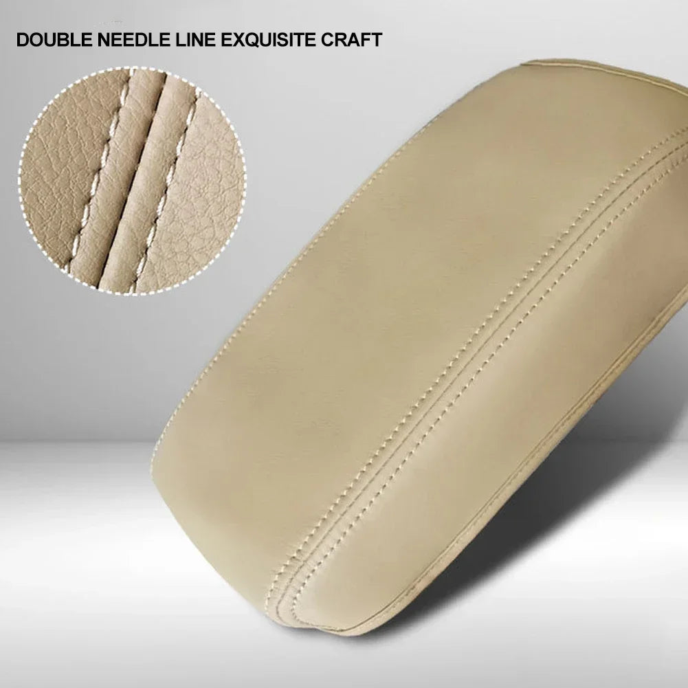 For 2012 2013 2014 2015 Honda CIVIC 9th Gen Microfiber Leather Center Control Armrest Box Cover Automotive Interior Accessories