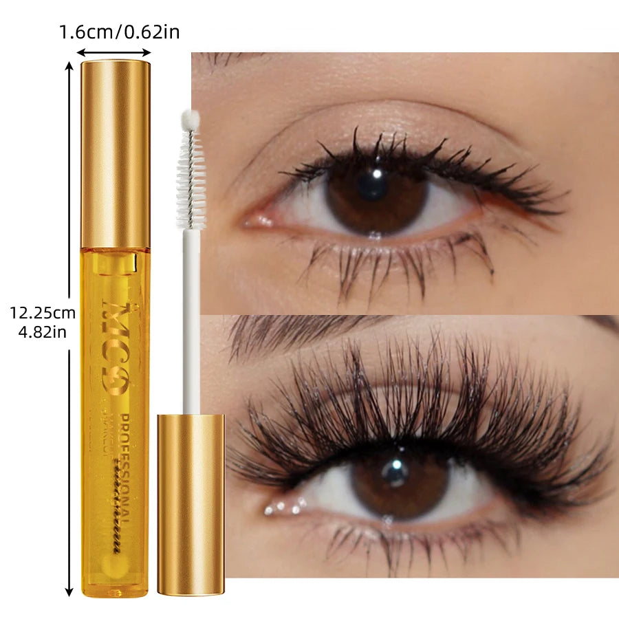 Transparent Nourishing Eyelash and Eyebrow Enhancer Serum Natural Ingredients for Longer,fuller Thicker Eyelash Makeup Eye Gifts