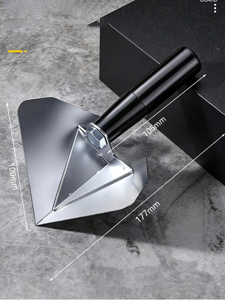 Stainless Steel 90 Degree Corner Trowel for Drywall and Plaster - view 6