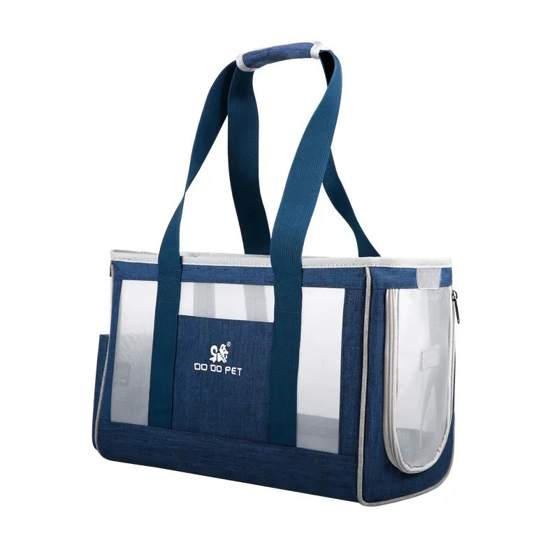 Single Shoulder Pet Carrier Bag - Breathable Travel Handbag – photo 9