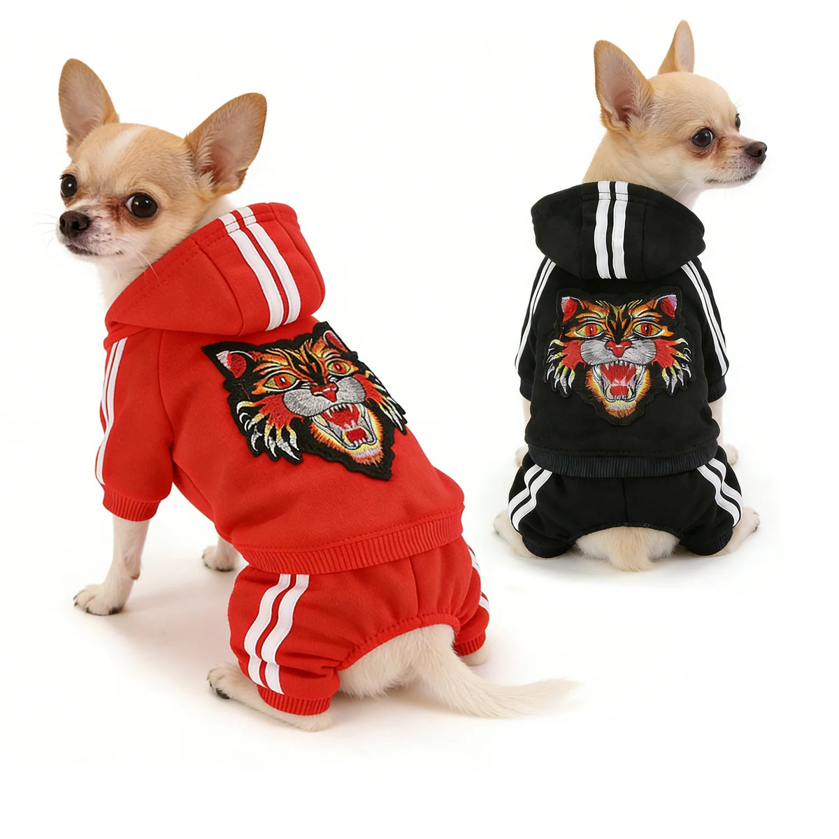 Kawaii Dog Romper Hoodie - Small Dog Jumpsuit