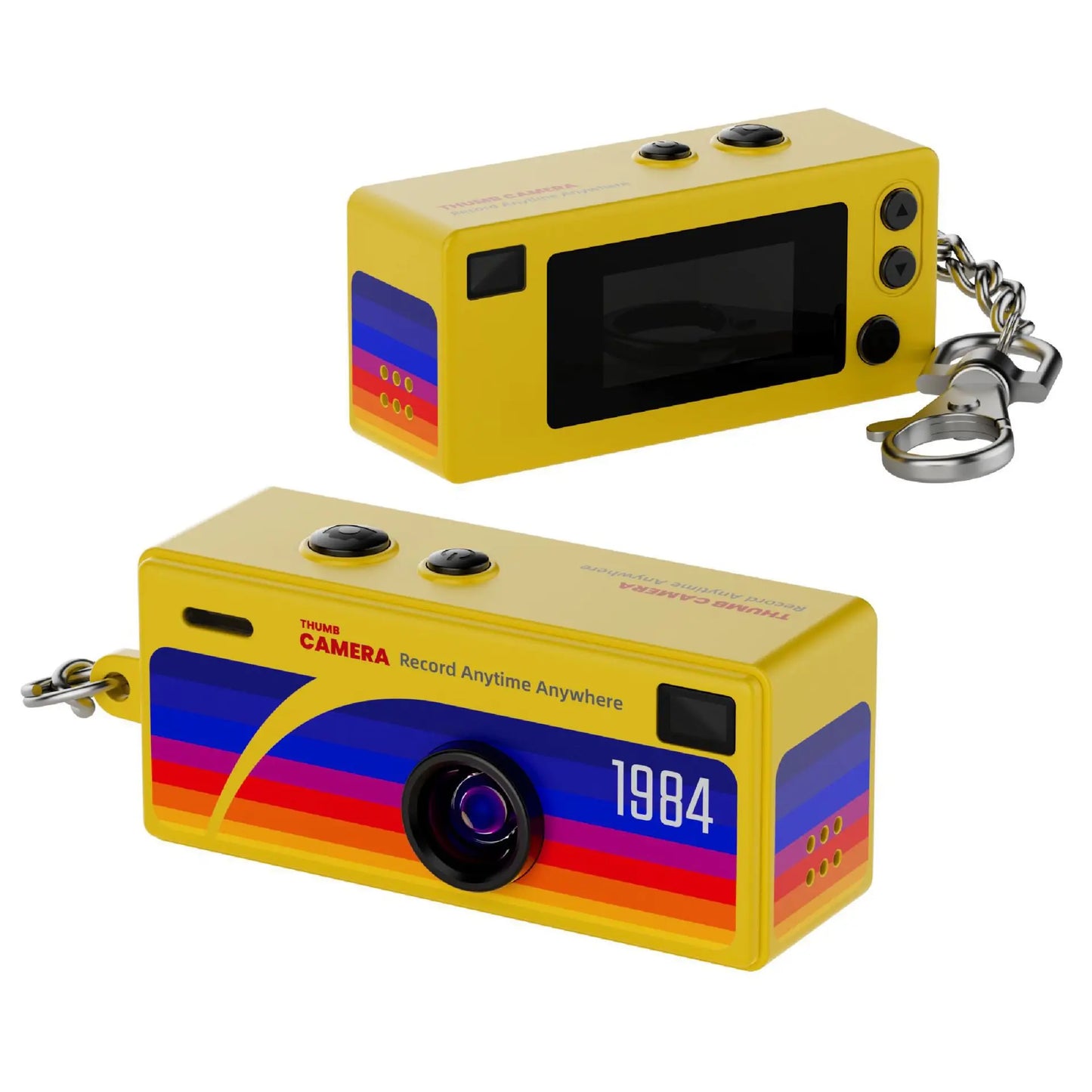 G6 Thumb Keychain Camera — 1080P Retro Mini Action Camera