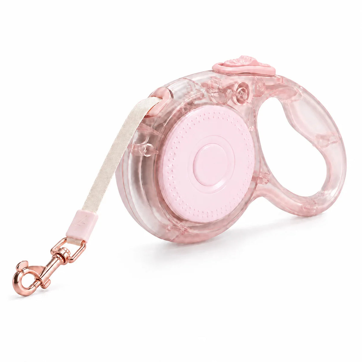Clear-Shell Retractable Dog Leash - Visible Mechanism – photo 4
