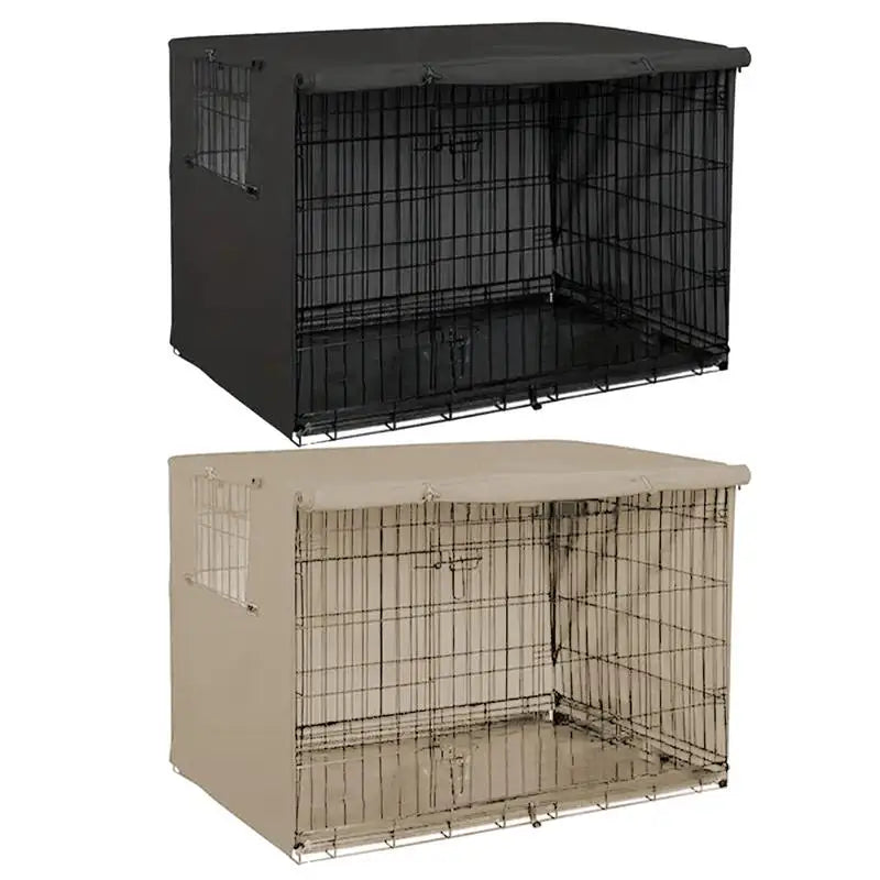 Windproof Oxford Crate Cover - Dog & Cat Cage Cover