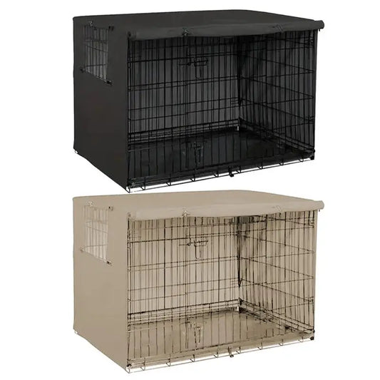 Windproof Oxford Crate Cover - Dog & Cat Cage Cover