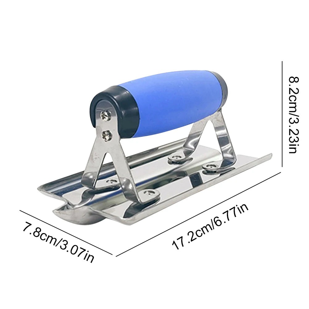 Stainless Steel Concrete Edger and Groover Hand Tool