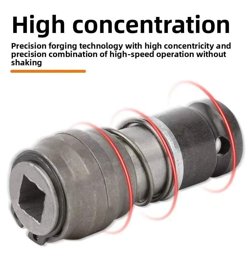 Electric Hammer Conversion Adapter For Cement Wall Punching Concrete High Power Light Small Square Converter
