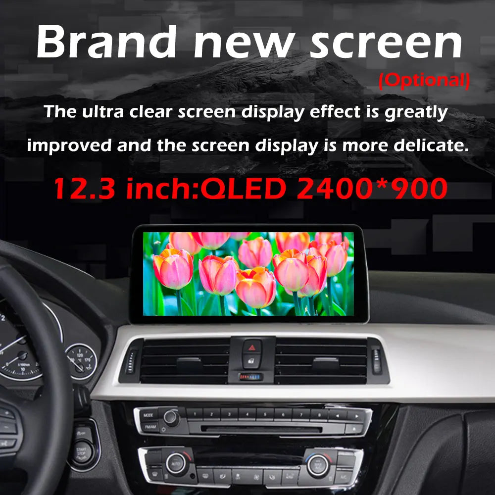 Wireless CarPlay & Android Auto Retrofit Module, Compatible with BMW 3 4 Series F30 F32 (NBT EVO)
