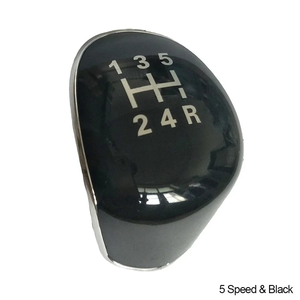 Car Gear Shift Knob Cap Top Cover Emblem 5/6Speed for Ford Focus MK2 MK3 Fiesta MK7 Transit Connect Kuga C-max FL B-max S-max
