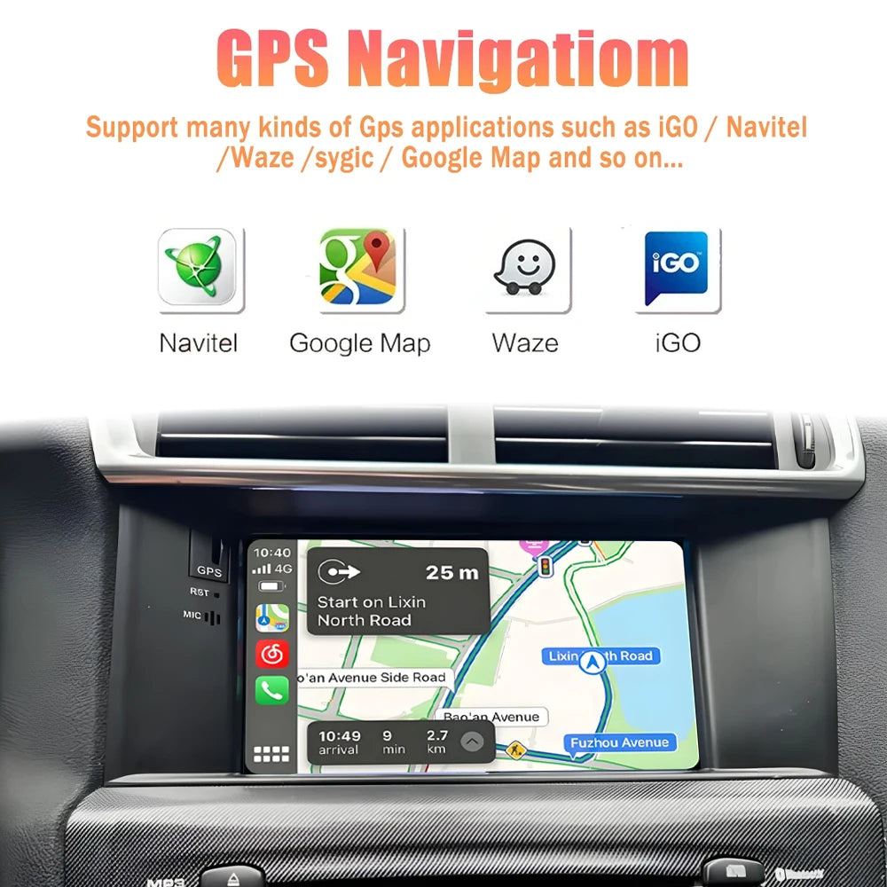 7" Car Stereo with Apple CarPlay & Android Auto, Compatible with Citroen C4, C4L & DS4