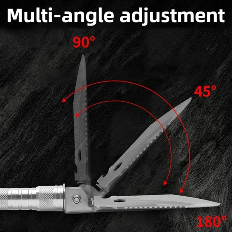 Multifunctional Shovel Folding Military Shovel Self-defense Outdoor Survival Supplies Set Garden Tools Camping Accessories