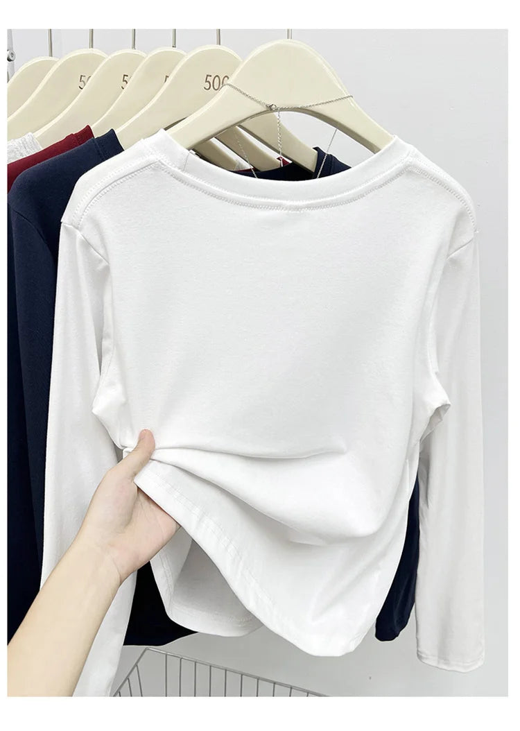 Women's Long Sleeve Base Layer Tee — Crew Neck