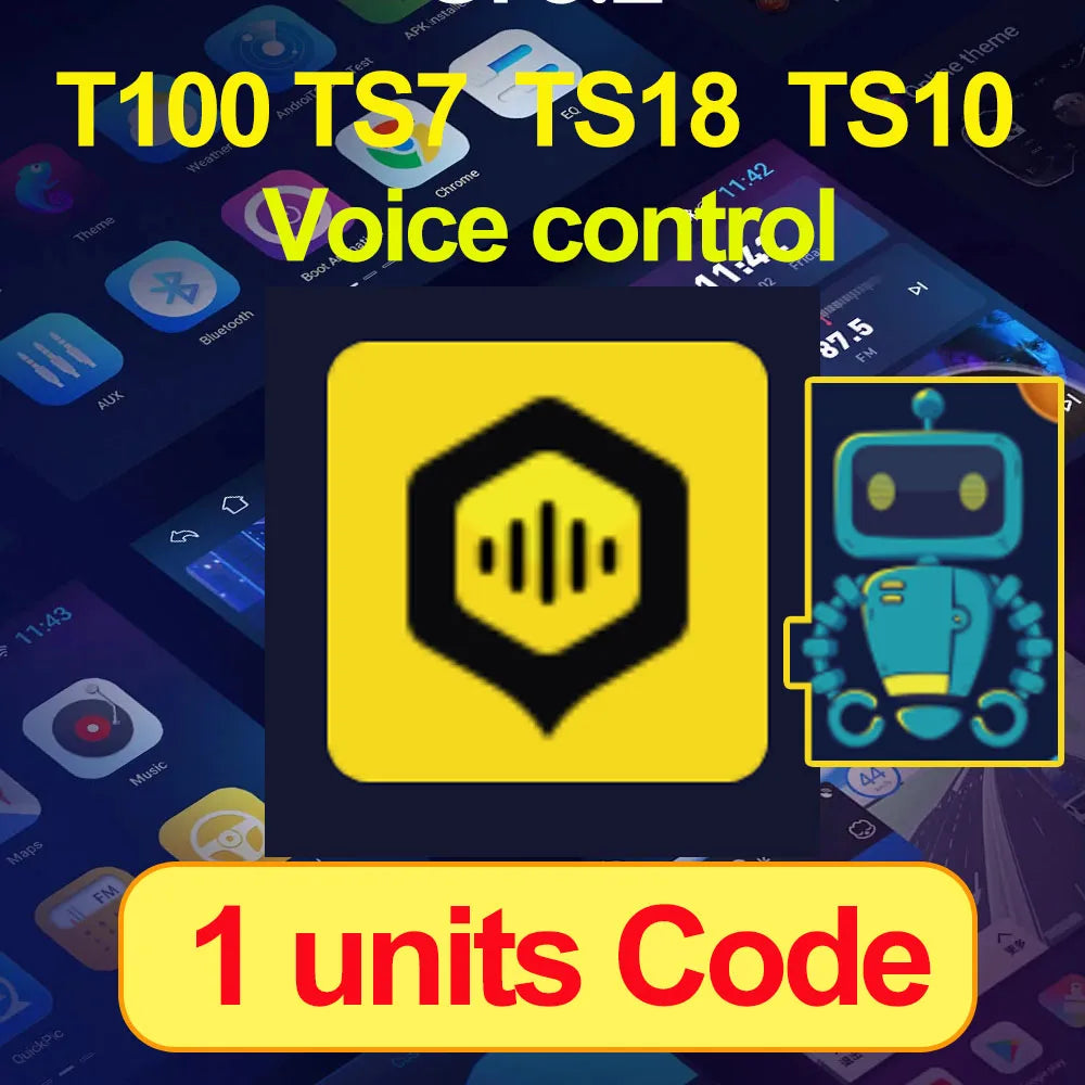 AI Voice Control Activation for Topway TS7 TS18 TS10 T8 T100 T5 TS6 T3 Android Car Stereos