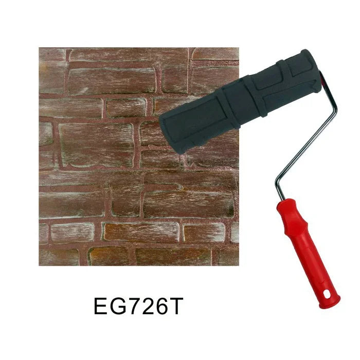 Brick Pattern Embossing Paint Roller, 10 Inch