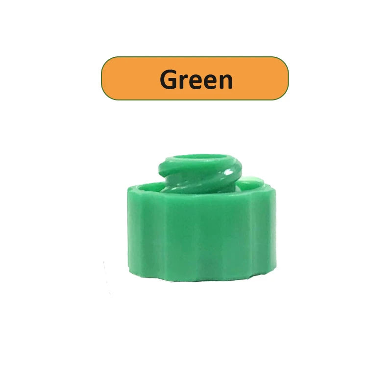 140 Pc Luer Lock Syringe Tip Caps, 7 Colours Lab Supplies