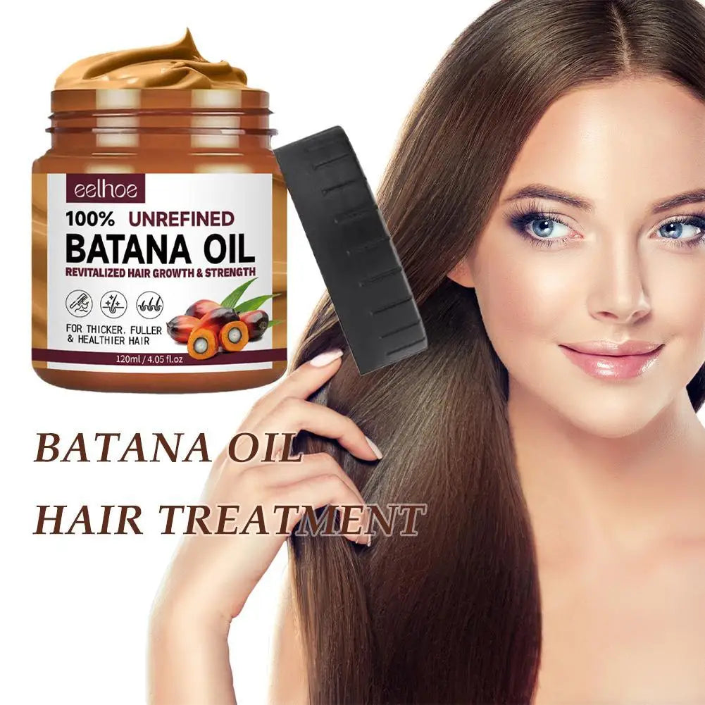 Batana Hair Oil Growth Oil Conditioner For Healthy Hair Strengthen Roots Oil Enhances Hair Anti Hair Loss Repair Roots Hair Care