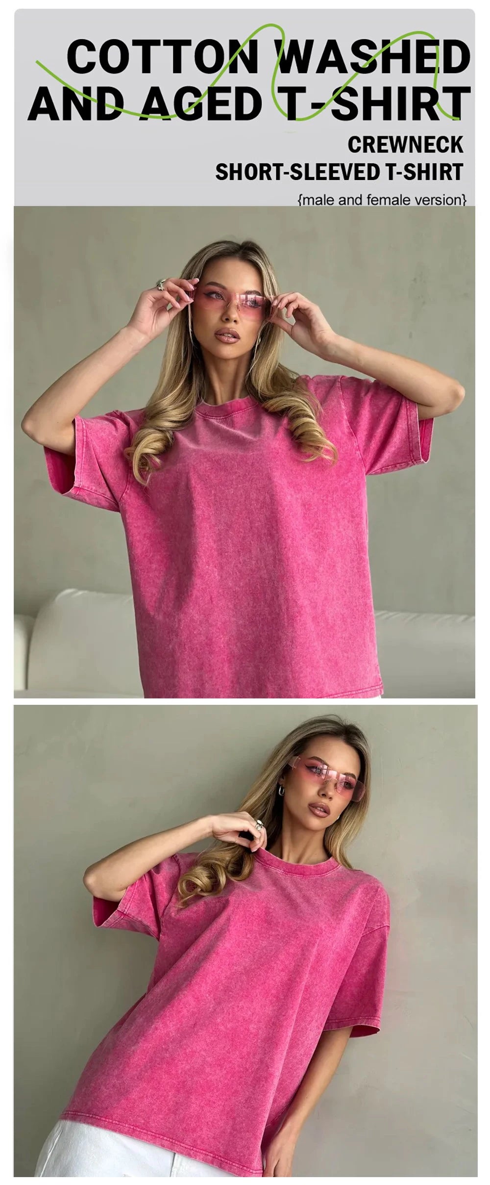 Women Cartoon T-Shirts Vintage Summer Harajuku Kawaii Cat Printed Short Sleeve Tees Couple Streetwear Loose Clothes Cotton Tops