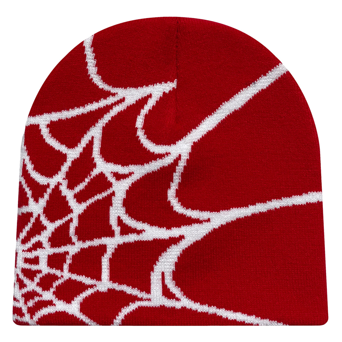 Spider Web Knit Beanie, Unisex Y2K Hat