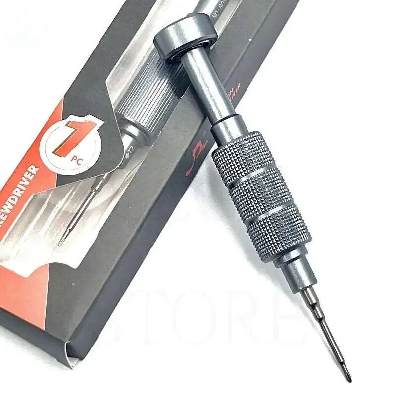 S2 Alloy Steel Cannon Precision Screwdriver Set 360° Rotating Tail Cap Magnetic Repair Tool Kit for iPhone Samsung Huawei Tablet
