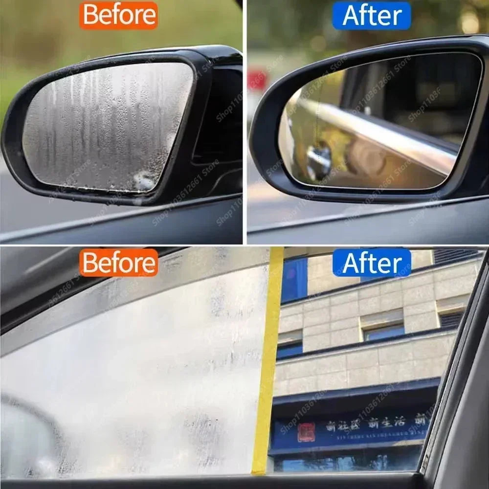Car Glass Coating Kit - Oil Film Clean Brush Professional Repair Glass Scratch 120ml Brightening Windows Anti-fog Polishing
