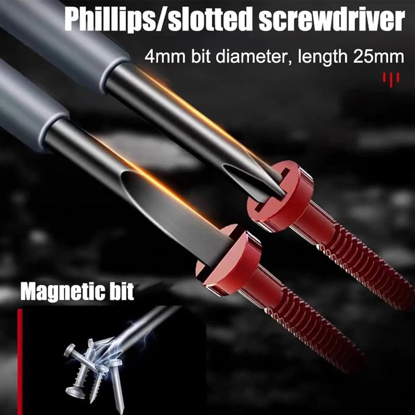 Multifunctional Electrician Test Screwdriver AC Non-contact Induction Test Pen Voltage Tester Red Green Induction Lights