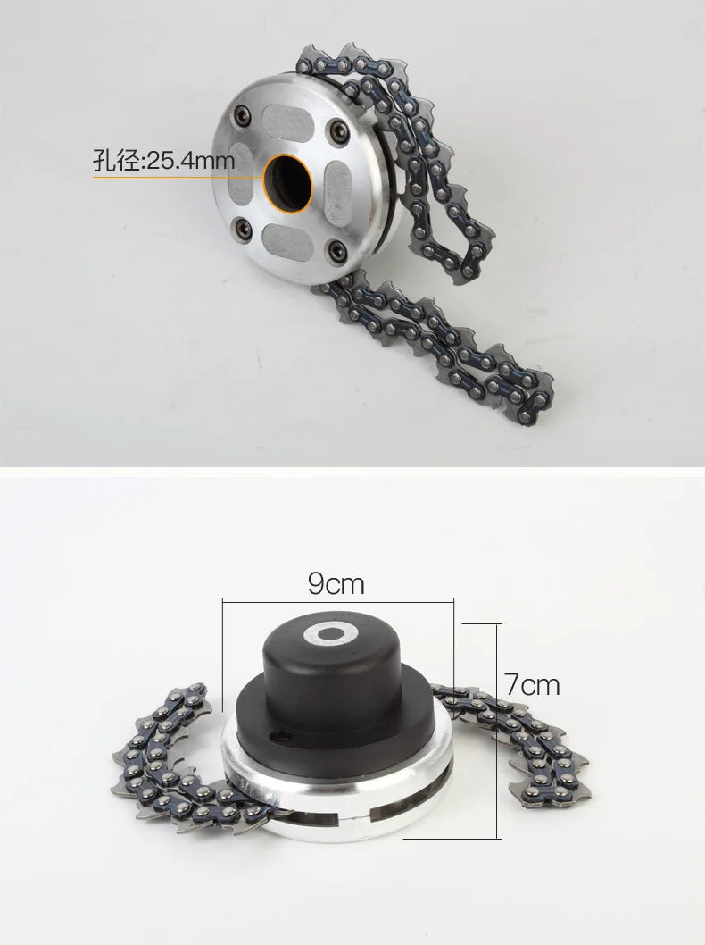 Lawn mower chain, grass head, brush cutter, chain type garden accessories
